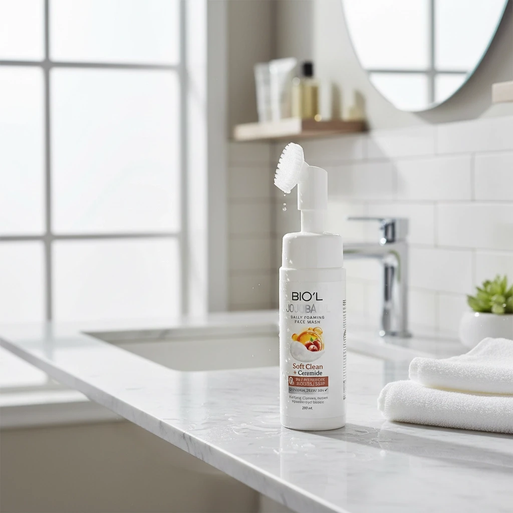 فوم شستشوی صورت روغن جوجوبا بیول